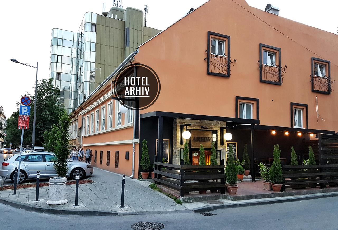 Arhiv Boutique House Hotell Novi Sad Exteriör bild